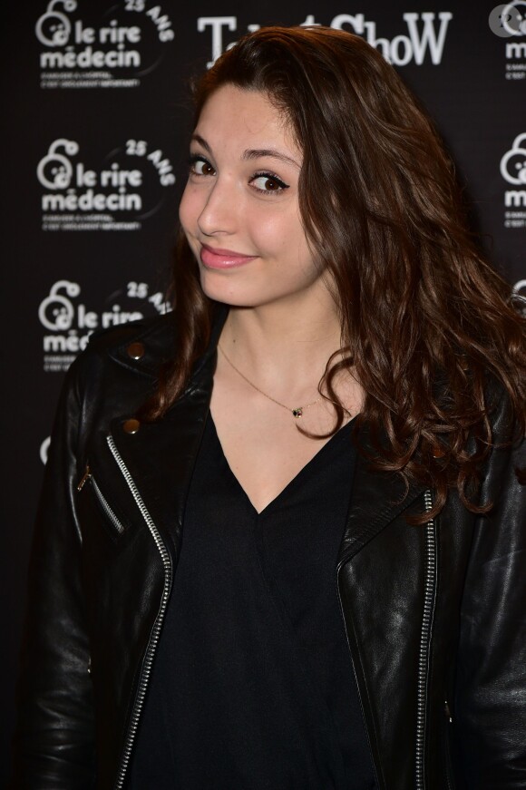 Chrystelle Canals à la Soirée "Rire et Résistance" au profit de l'association "Le Rire Médecin" au Palais des glaces à Paris, le 21 mars 2016. © Giancarlo Gorassini/Bestimage