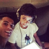 Cristiano Ronaldo et son fils Cristiano Junior, photo Instagram mars 2016.