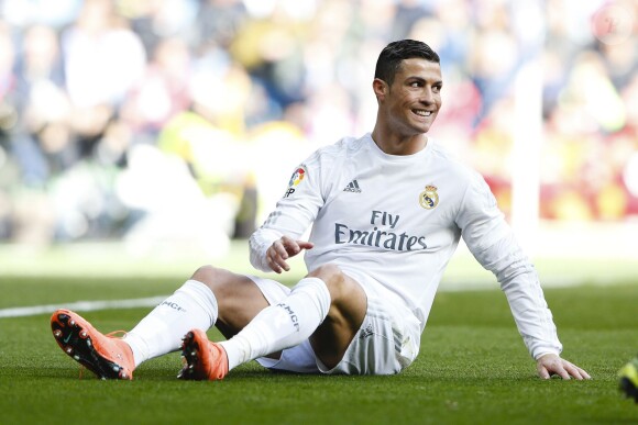 Cristiano Ronaldo lors du match entre le Real Madrid et le Celta Vigo à Madrid le 5 mars 2016.