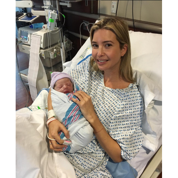 Ivanka Trump a donné naissance à son troisième enfant, Theodore James, ce dimanche 27 mars 2016.