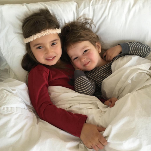 Ivanka Trump a publié une photo de ses deux enfants, Arabella Rose et Joseph Frederick, sur sa page Instagram, le 26 mars 2016.