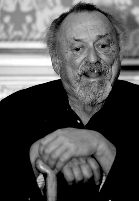 L'écrivain Jim Harrison à Lyon, le 13 novembre 2007.