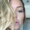 Caroline Receveur au naturel sur Snapchat