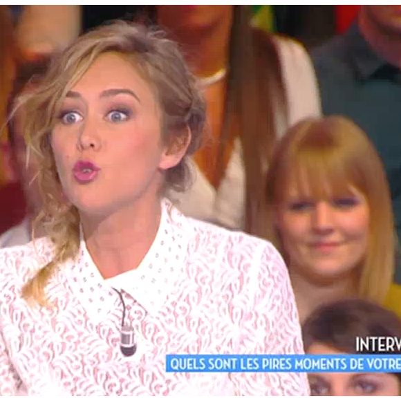 Dans "Touche pas à mon poste", la jolie chroniqueuse a raconté comment elle est tombée de haut. Le 28 mars 2016, sur D8.