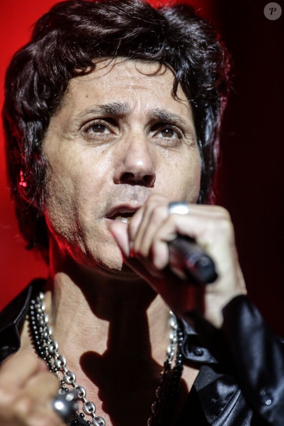 Jean-Luc Lahaye, lors du Concert "Stars 80 L'origine" au Zénith de Lille, le 24 octobre 2014