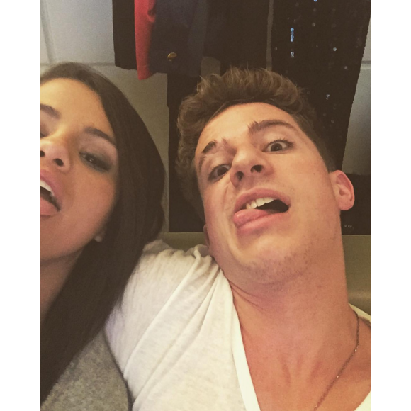 Charlie Puth et Selena Gomez. Photo publiée sur Instagram au mois de novembre 2015.