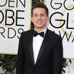 Charlie Puth à La 73ème cérémonie annuelle des Golden Globe Awards à Beverly Hills, le 10 janvier 2016.