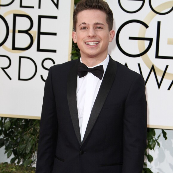 Charlie Puth à La 73ème cérémonie annuelle des Golden Globe Awards à Beverly Hills, le 10 janvier 2016.