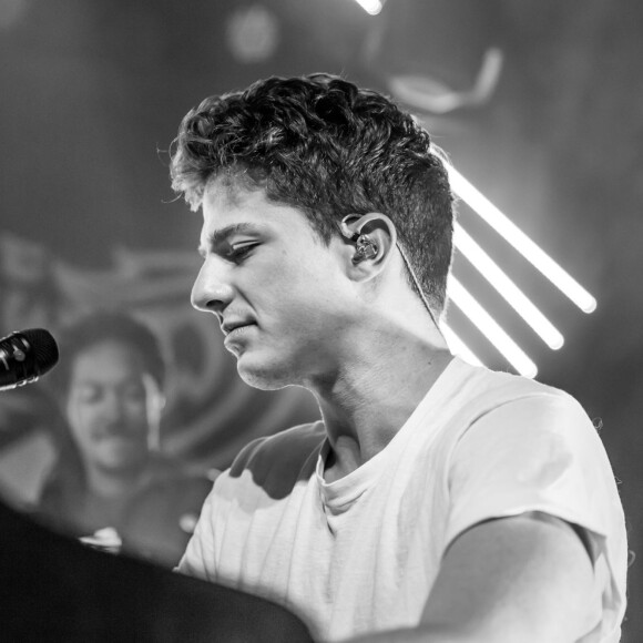 Charlie Puth en concert à Detroit dans le Michigan le 29 mars 2016. © Marc Nader via ZUMA Wire / Bestimage