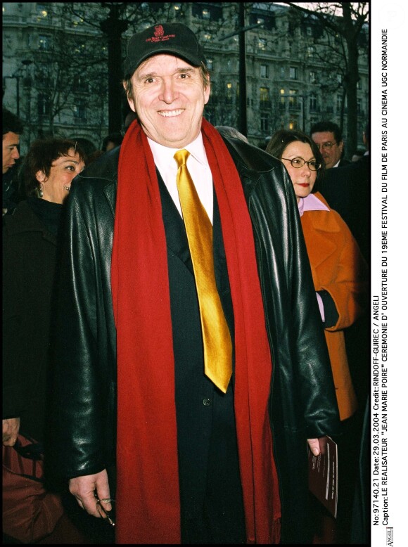 Jean-Marie Poiré lors de l'ouverture du Festival du film de Paris en 2004