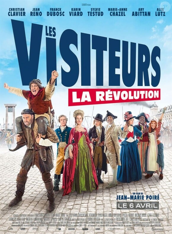 Affiche du film Les Visiteurs - La Révolution