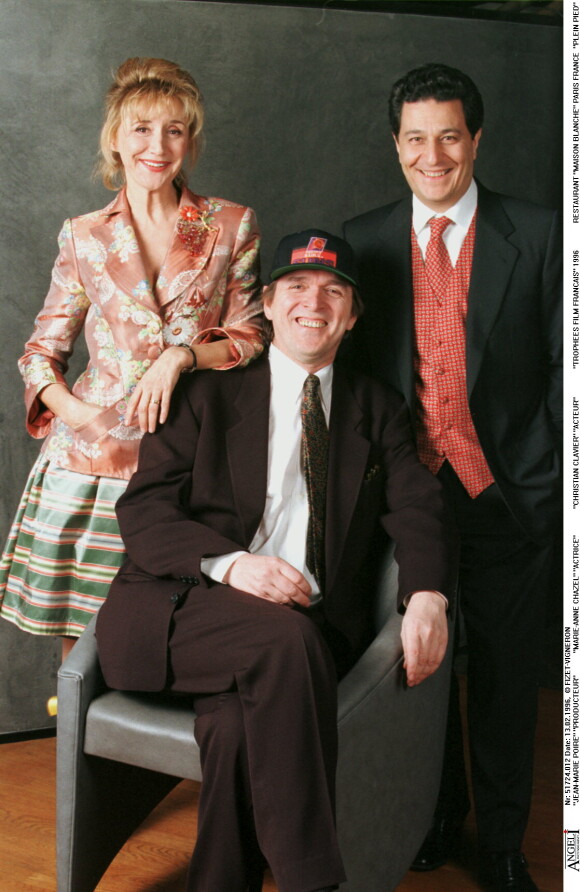 Jean-Marie Poiré, Marie-Anne Chazel et Christian Clavier en 1996