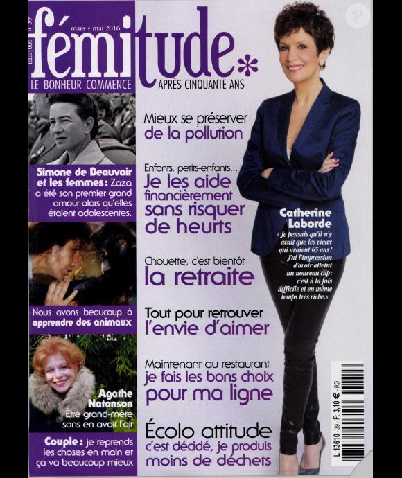 Magazine Fémitude, en kiosques le 30 mars 2016.