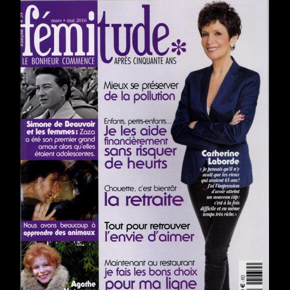 Magazine Fémitude, en kiosques le 30 mars 2016.
