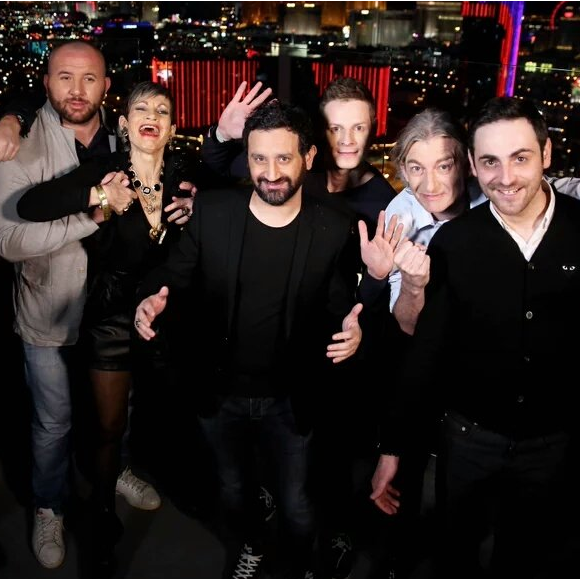 Coulisses du mariage de Camille Combal et Cyril Hanouna à Las Vegas. Avril 2016.