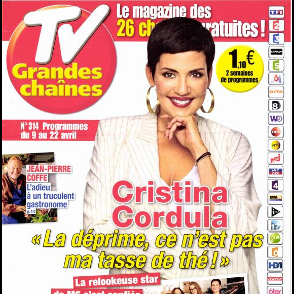 Magazine TV Grandes Chaines en kiosques le 4 avril 2016.
