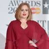 Adele - Photocall de la soirée des "BRIT Awards" à l'O2 de Londres le 24 février 2016.