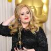 Adele à Hollywood, le 24 février 2013.