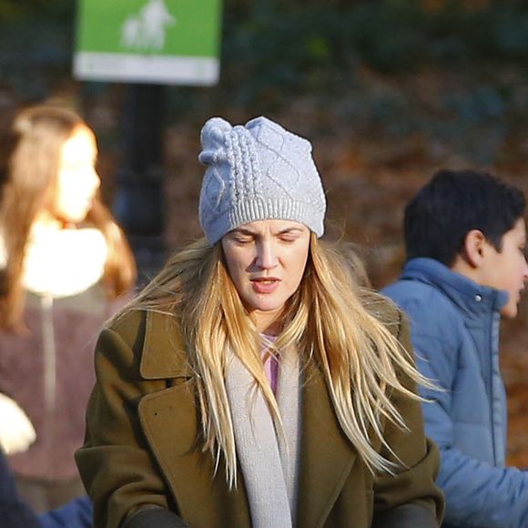 Drew Barrymore et sa fille Olive à New York le 23 novembre 2015