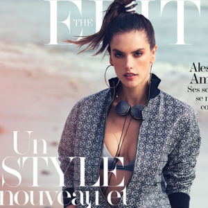 Alessandra Ambrosio en couverture de The Edit