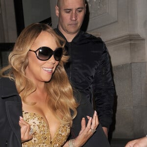 25378-5 - Mariah Carey arrive à son hotel à Manchester le 18 mars 2016