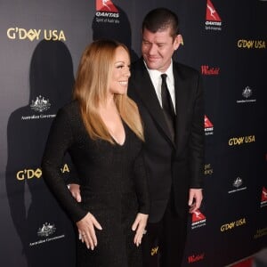 Mariah Carey et son compagnon James Packer à la soirée G'Day à Los Angeles le 28 janvier 2016. © CPA / BESTIMAGE