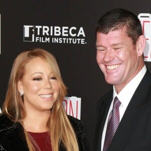 Mariah Carey et son compagnon James Packer à la première de 'The Intern' au Ziegfeld Theatre à New York, le 21 septembre 2015 Celebrities at the New York premiere of 'The Intern' at the Ziegfeld Theatre in New York City, New York on September 21, 201521/09/2015 - New York