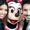 Pour l'anniversaire d'Alia, le couple a passé une journée féérique à Disneyland Paris. Avril 2016. 