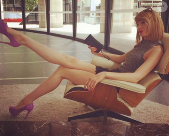 Olivia Sturgiss, le sosie australien de la chanteuse Taylor Swift, a publié une photo d'elle sur sa page Instagram.