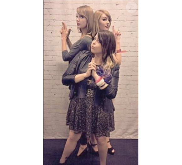 Olivia Sturgiss, le sosie australien de la chanteuse Taylor Swift, a rencontré son idole lors de son passage en Australie au mois de décembre 2015.