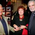  Alain Belmondo, Andréa Ferréol et Omar Sharif à Paris en 2006 