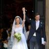 Mariage du prince Amedeo de Belgique et d'Elisabetta Maria Rosboch von Wolkenstein à Rome le 5 juillet 2014.