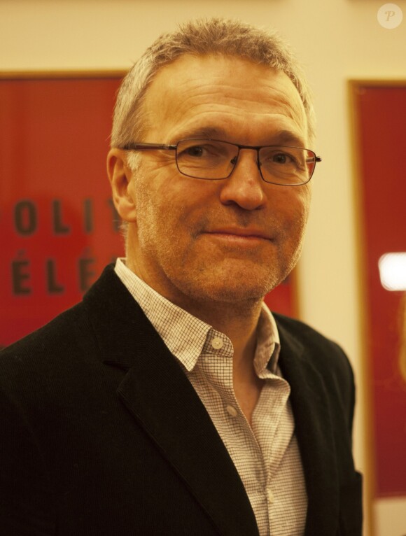 Laurent Ruquier - Remise du Prix Philippe Caloni 2015 à la Scam (Société Civile des Auteurs Multimedias) à Paris le 24 novembre 2015.