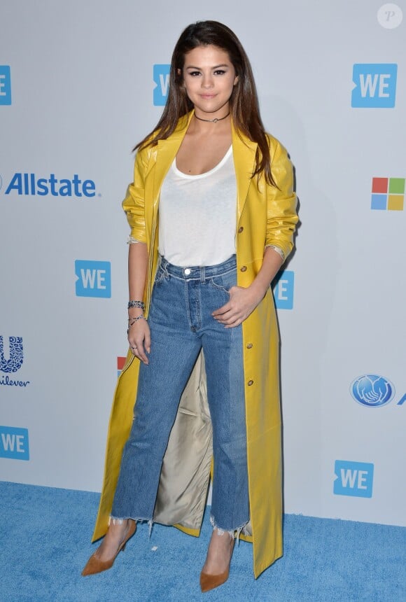 Selena Gomez assiste au concert WE Day California à Inglewood, le 7 avril 2016.