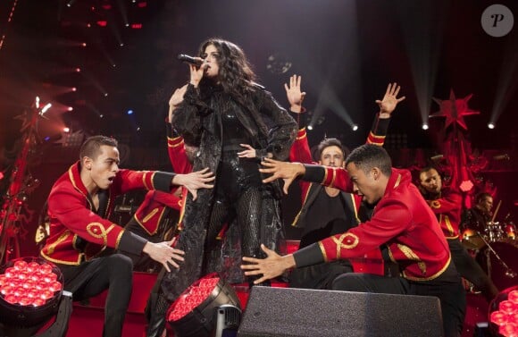 Selena Gomez à l'iHeartRadio Jingle Ball 2015 à Chicago. Le 16 décembre 2015.