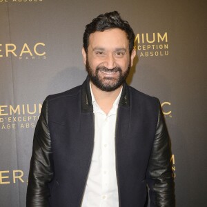 Exclusif - Cyril Hanouna - Soirée du fabricant de produits de soins dermo-cosmétiques Lierac à l'occasion du lancement de la nouvelle gamme de soins d'exception Premium, issue de la médecine régénératrice dont Kristin Scott Thomas est l'égérie dans les salons de l'hôtel Peninsula à Paris le 1er octobre 2015.