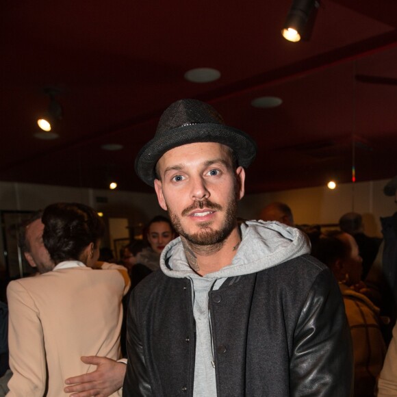 M. Pokora (Matt Pokora) à l'Avant-première du court-métrage "Une vie ordinaire" réalisé par Sonia Rolland au cinéma Mac Mahon à Paris, le 17 février 2016. © Cyril Moreau/Bestimage