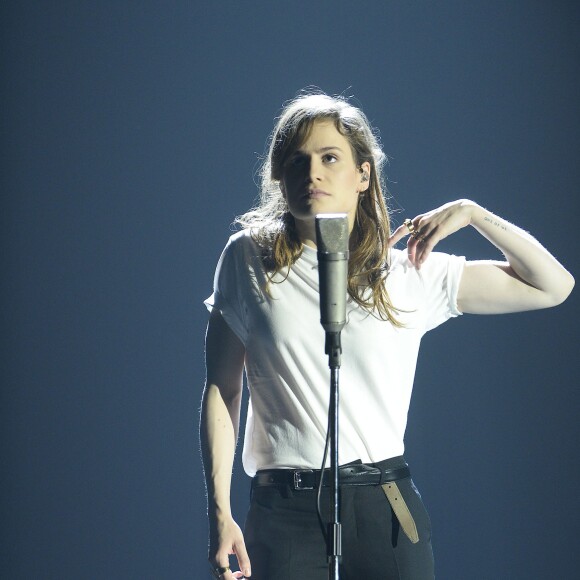 Christine and the Queens à la Cérémonie des 31 èmes Victoires de la Musique au Zénith de Paris le 12 février 2016 © Guirec Coadic / Bestimage
