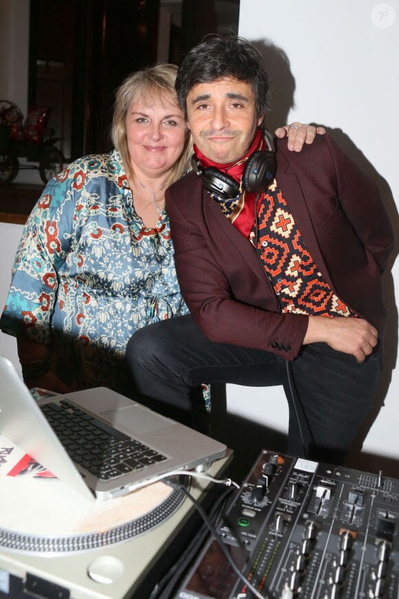 Valérie Damidot, Ariel Wizman - Soirée "VICO partenaire des supporters à domicile" à l'atelier à Paris le 14 avril 2016. © CVS/Bestimage  Evening "VICO partner of home supporters" in Paris, France on April 14, 2016.14/04/2016 - Paris