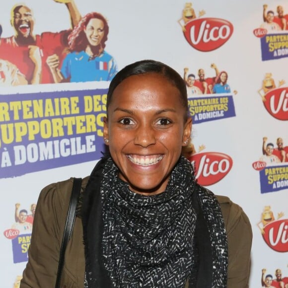 Marie-Laure Delie - Soirée "VICO partenaire des supporters à domicile" à l'atelier à Paris le 14 avril 2016. © CVS/Bestimage  Evening "VICO partner of home supporters" in Paris, France on April 14, 2016.14/04/2016 - Paris