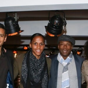 Gregory Van Der Wiel, Marquinhos, Marie-Laure Delie, Sylvain Wiltord, Laura Georges, Alain Bernard - Soirée "VICO partenaire des supporters à domicile" à l'atelier à Paris le 14 avril 2016. © CVS/Bestimage  Evening "VICO partner of home supporters" in Paris, France on April 14, 2016.14/04/2016 - Paris