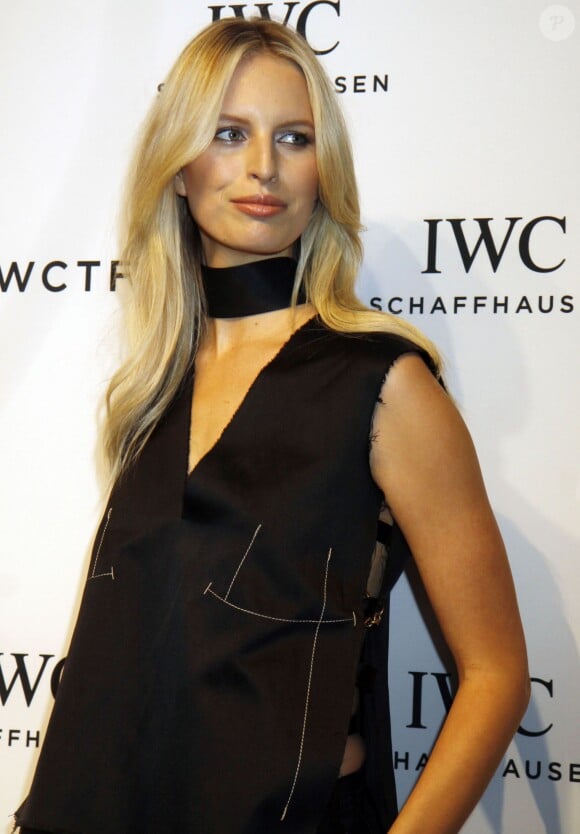 Karolina Kurkova à la soirée IWC Schaffhausen fourth annual 'For the Love of Cinema' lors du Festival du Film Tribeca à New York, le 14 avril 2016