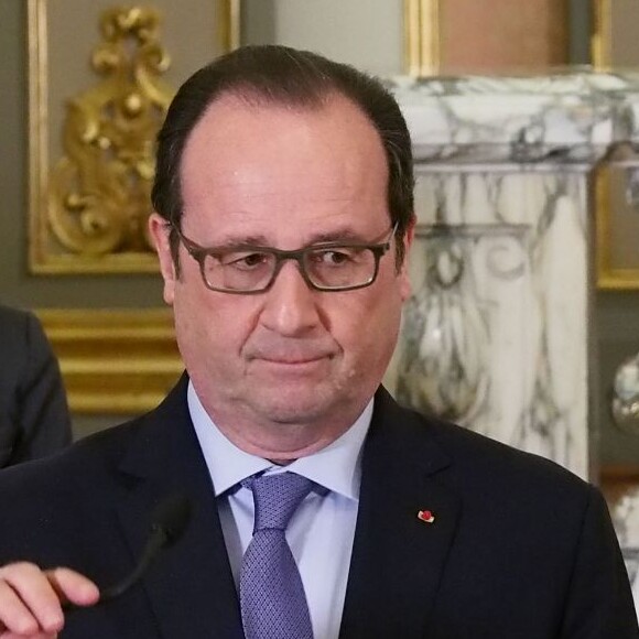 Le président François Hollande, à Lima, au Pérou, le 23 février 2016.