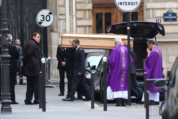 Les obsèques de Laurence Chirac, fille de Jacques et Bernadette Chirac morte le 14 avril 2016, ont été célébrées le 16 avril 2016 en la basilique Sainte-Clotilde à Paris. La défunte a ensuite été inhumée dans la plus stricte intimité familiale au cimetière du Montparnasse © Crystal Pictures/Bestimage