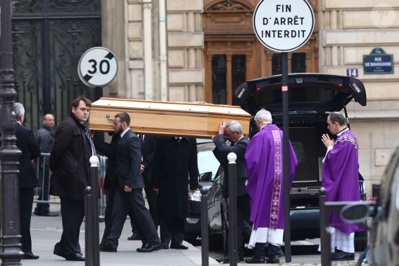 Les obsèques de Laurence Chirac, fille de Jacques et Bernadette Chirac morte le 14 avril 2016, ont été célébrées le 16 avril 2016 en la basilique Sainte-Clotilde à Paris. La défunte a ensuite été inhumée dans la plus stricte intimité familiale au cimetière du Montparnasse © Crystal Pictures/Bestimage
