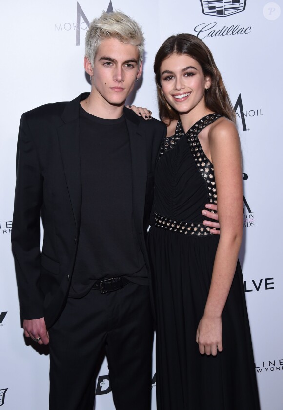 Presley et Kaia Gerber aux Daily Front Row's 2016 Fashion Los Angeles Awards. West Hollywood, le 20 mars 2016.