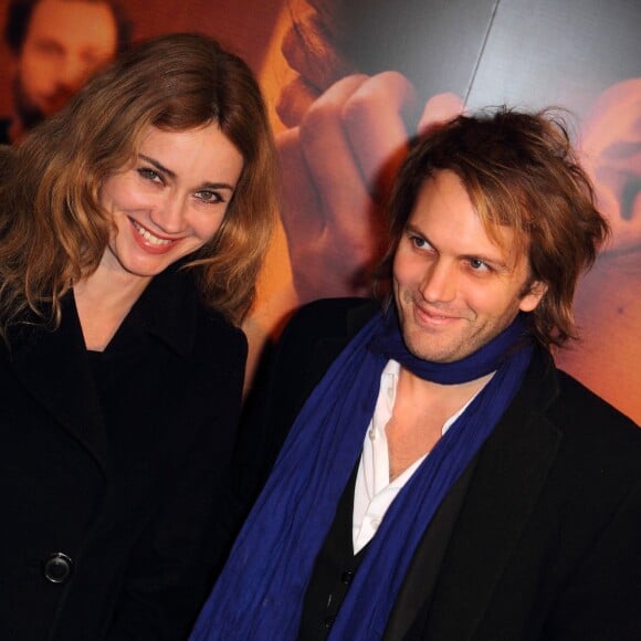 Marine Delterme et Florian Zeller à Paris le 13 décembre 2011.