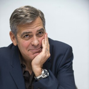 George Clooney - Conférence de presse avec les acteurs du film "Hail Caesar!" à Beverly Hills. Le 31 janvier 2016