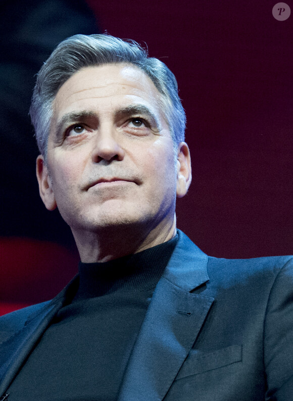 George Clooney - Soirée de gala "The Good Money" organisée par la loterie nationale "Postcode" à Amsterdam le 26 janvier 2016.2