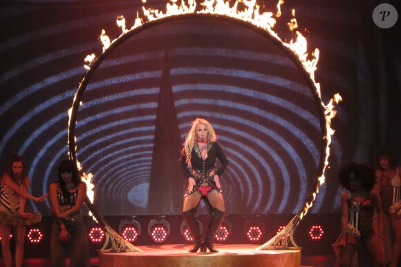 Britney Spears en concert au Planet Hollywood casino de Las Vegas le 24 février 2016.24/02/2016 - Las vegas